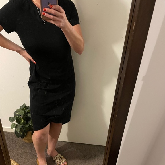 Silent theory black dress size 8 - Picture 3 of 4